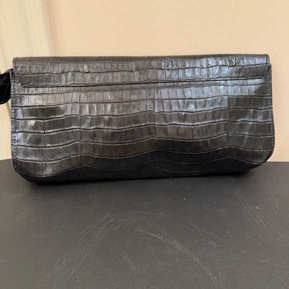 J Birnbaum black clutch - Picture 2 of 5